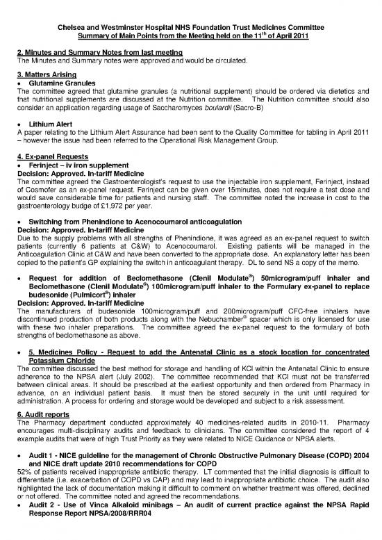 picture1_Medicines Committee Summary Notes Apr 2011
