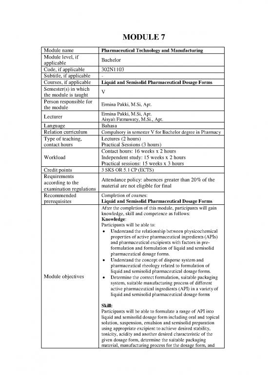 picture1_Manufacturing Technology Pdf 153613 | Module 7 Liquid And Semisolid Pharmaceutical Dosage Forms