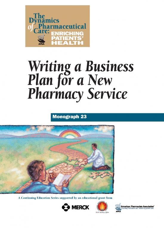 picture Pharmacy Business Plan Pdf 153545 | Mtm Writing Business Plan