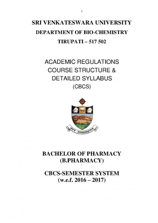 picture1_Academic Pdf 154306 | Pharm Syllabus 2016 17