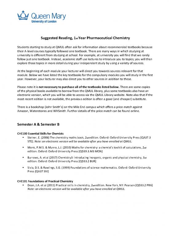 picture1_Academic Pdf 155132 | Pharmaceutical Chemistry Reading List