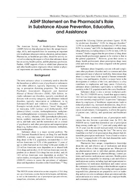 picture1_Society Pdf 154441 | Pharmacists Role Substance Abuse Prevention Education Assistance