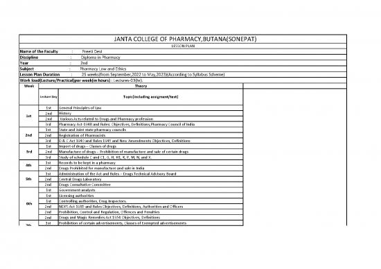 picture_Work Schedule Template Pdf 153817 | Pharmacy 2nd Year