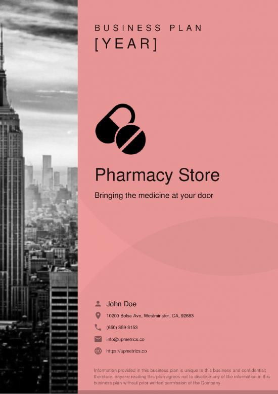 picture1_Pharmacy Business Plan Example