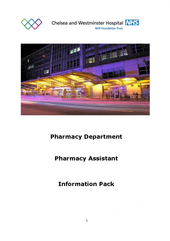 picture1_Career Pdf 154530 | Pharmacyassistantinformationpackaugust2021