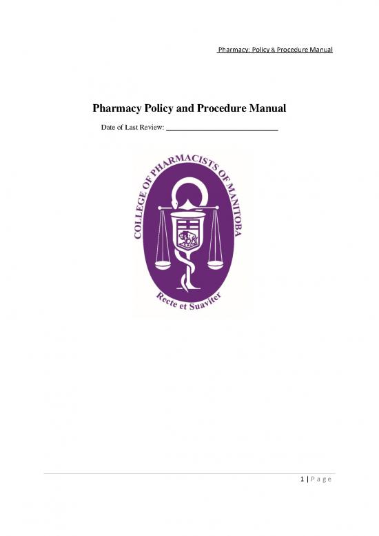 picture_Manual Pharmacy 153732 | Policy And Procedure Manual Template