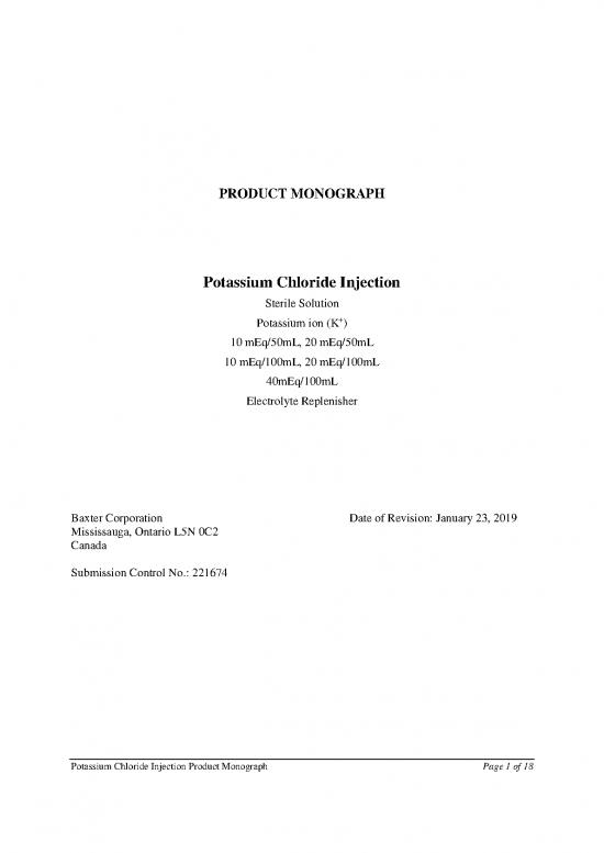 picture_Potassium Chloride Injection En