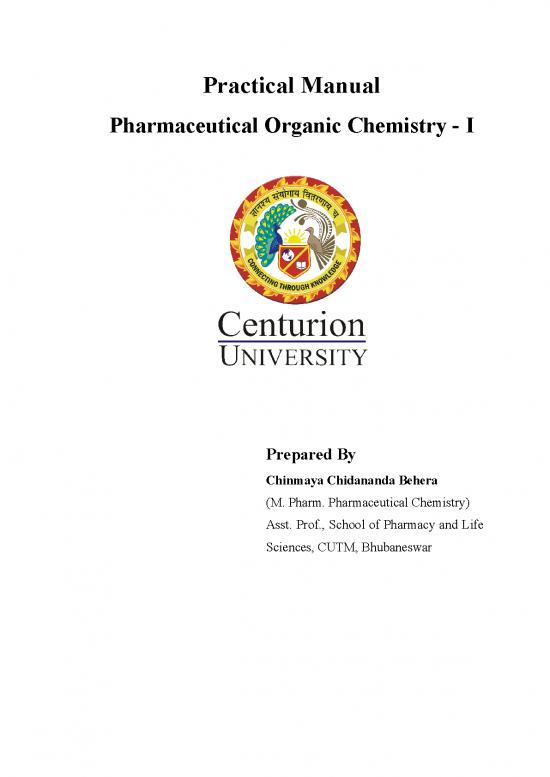picture1_Pharmaceutical Chemistry Pdf 153439 | Practical Manual Pharmaceutical Organic Chemistry I