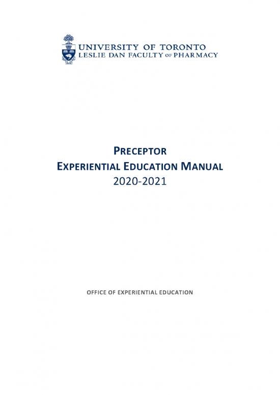 picture_Scheduling Pdf 155044 | Preceptor Experiential Manual 2020 21