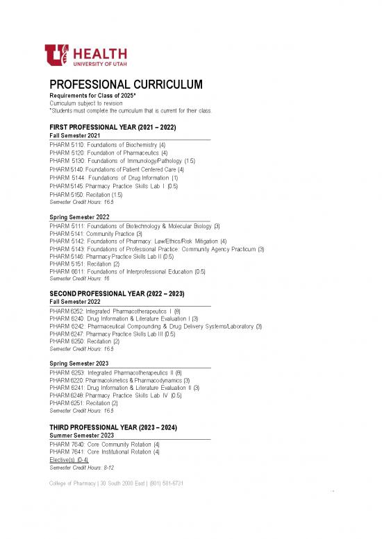 picture_Pharmacy Law And Ethics Pdf 154036 | Professional Curriculum Class Of 2025