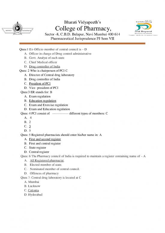 picture_Pharmacy Pdf 153443 | Sem Vii Pj Mcqs