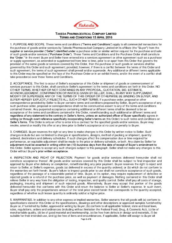 picture1_Agreement Sample 155244 | Takeda Tandc Apr15 2016