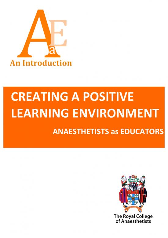 picture_Learning Environment Pdf 156484 | Aae Intro Article1 0   Creating A Positive Learning Environment