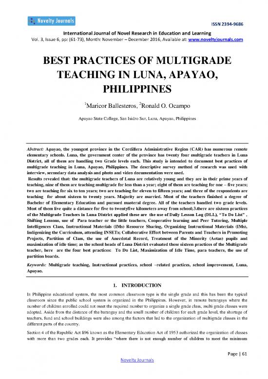 picture_Best Practices Of Multigrade 848