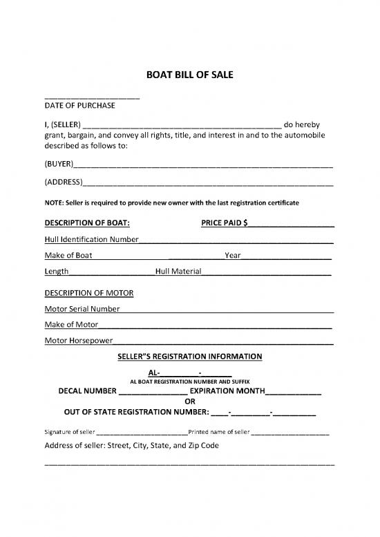 picture Bill Of Sale For Boat 157067 | Boat Bill Of Sale20171212 16198 C7lyf7