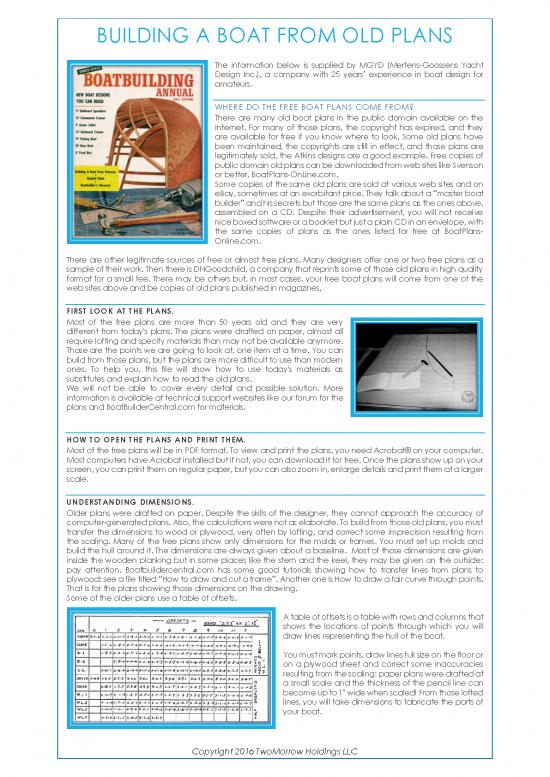 picture_Boat Pdf 157081 | Building A Boat From Old Plans
