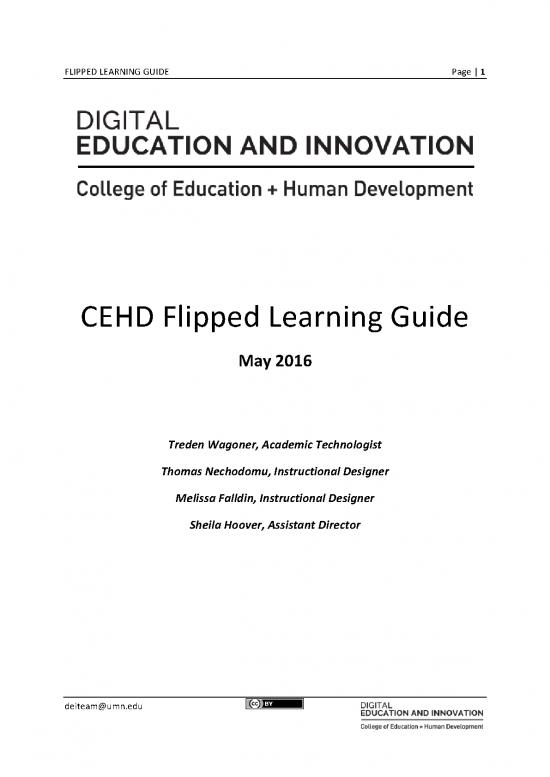 picture_Flipped Learning Pdf 156287 | Cehd Dei Flipped Learning Guide