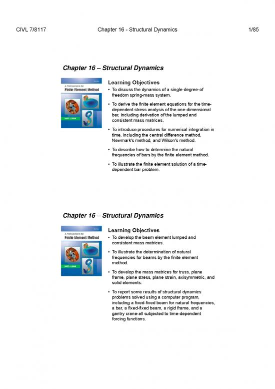 picture_Structural Dynamics Pdf 158242 | Chapter 16