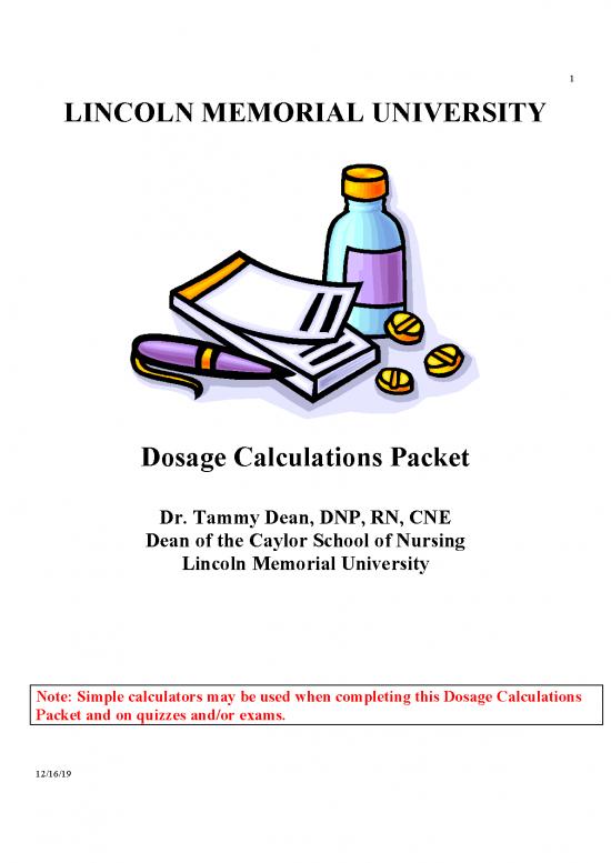 picture1_Dosage Calculations Packet