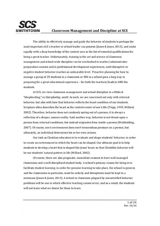 picture Classroom Management Pdf 156732 | Elementary Classroom Management Policy