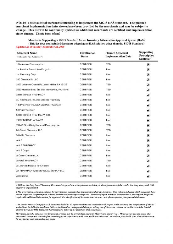 picture_Inventory Pdf 155935 | Iias Sigis Members Merchant List 9 09