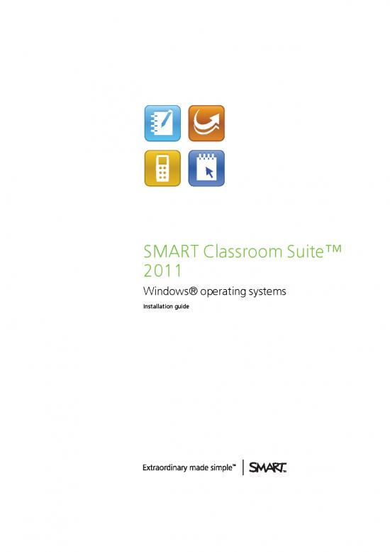 picture Classroom Pdf 156348 | Installguideclass2011v20oct11
