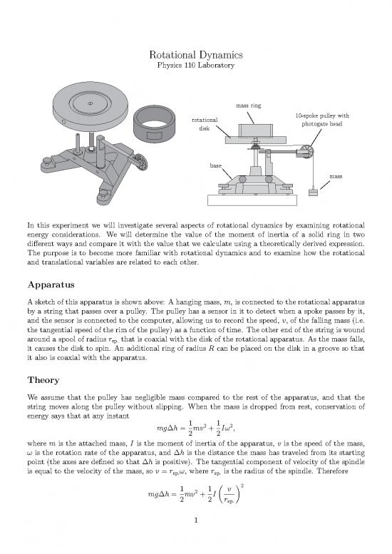 picture_Rotational Dynamics Pdf 158191 | Lab6rotationaldynamics
