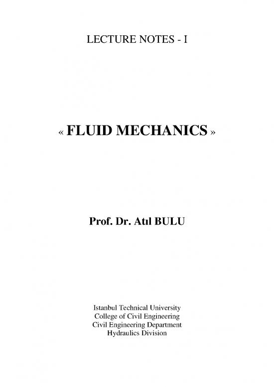 picture Fluid Mechanics Pdf 158019 | Lecture Notes 01