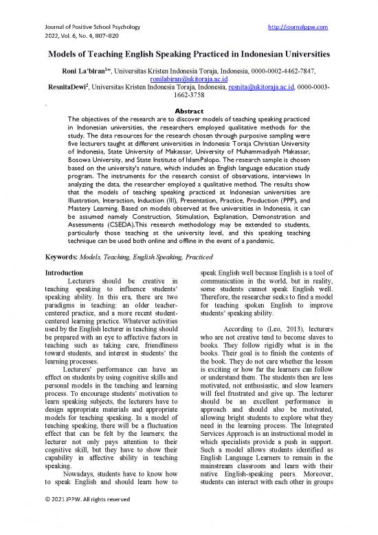picture1_Models Of Teaching English Speaking Practiced In Indonesian Universities