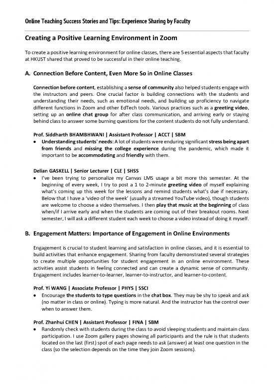 picture1_Learning Environment Pdf 156309 | Online Teaching Success Stories And Tips Faculty Sharing