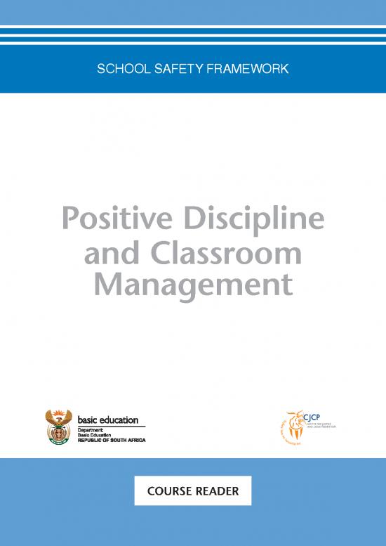 picture Classroom Management Pdf 156600 | Positive Classroom Discipline And Classroom Management Reader