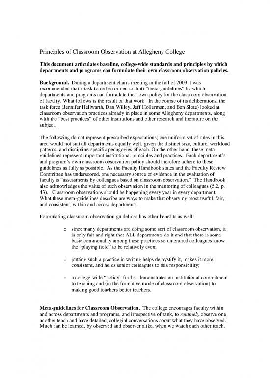 picture Classroom Pdf 156561 | Principles Of Classroom Observation