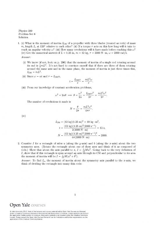 picture Rotating Pdf 158202 | Problem Set 6 Solutions 2
