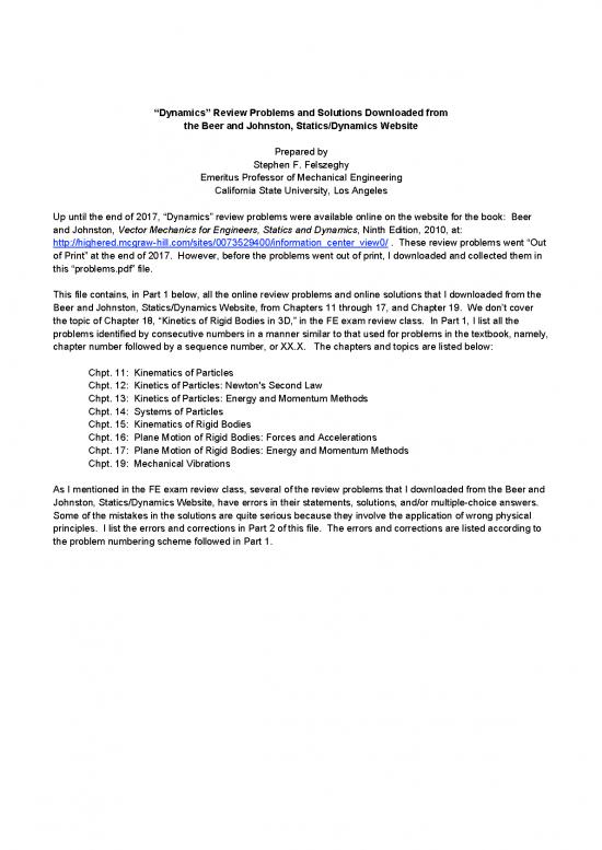 picture Dynamics Of Rigid Bodies Pdf 158241 | Problems