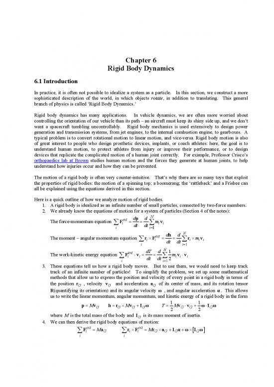 picture Rotational Dynamics Pdf 158238 | Rigid Bodies