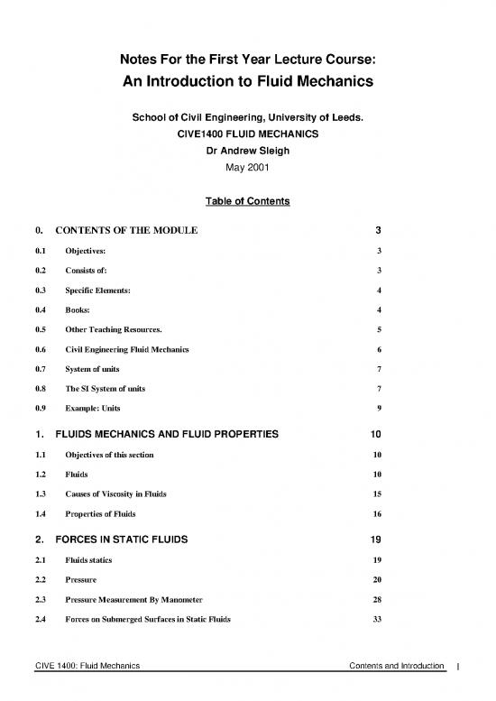 picture Fluid Mechanics Lecture Notes 158161 | Section0