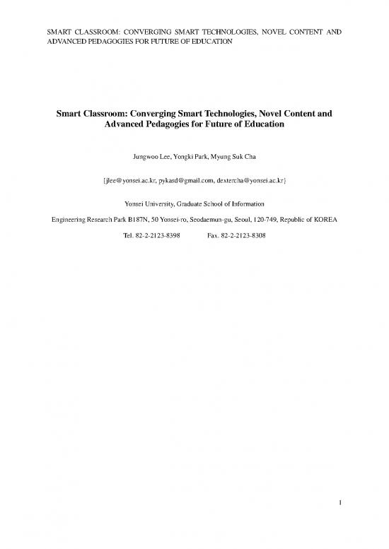 picture Classroom Pdf 156304 | ì´ì •ìš°í•™ìƒ ì»¨í¼ëŸ°ìŠ¤ Smart Classroom