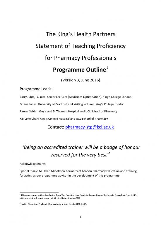 picture1_Kcl Pharmacy Pdf 156250 | Stp Programme Outline