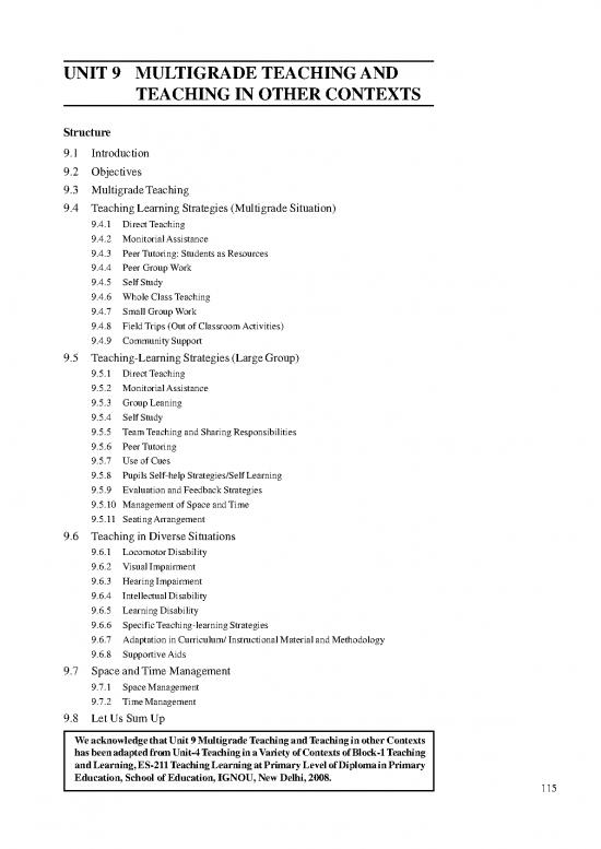 picture_Multigrade Teaching Pdf 156944 | Unit 9