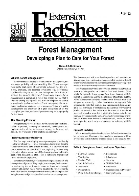 picture Forest Resources Pdf 159205 | 0034   Forest Mgt Plan