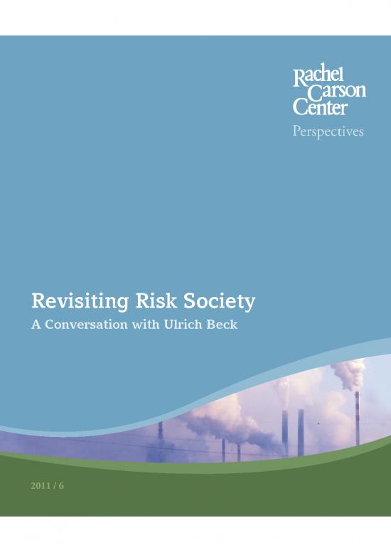 picture_Society Pdf 160202 | 2011 6 Risk Society