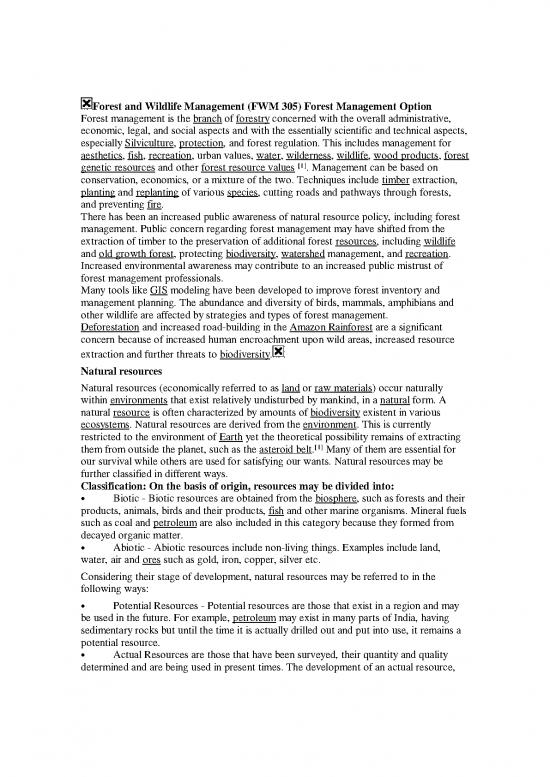 picture Forest Resources Pdf 159179 | 465 Fwm305