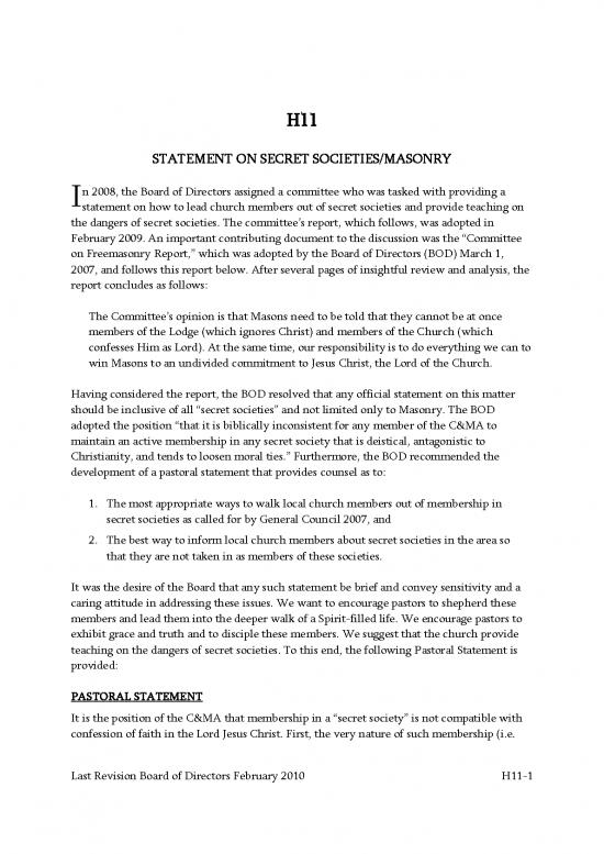 picture Secret Societies Pdf 159628 | 50 H11 Statement On Secret Societies 3 15 22