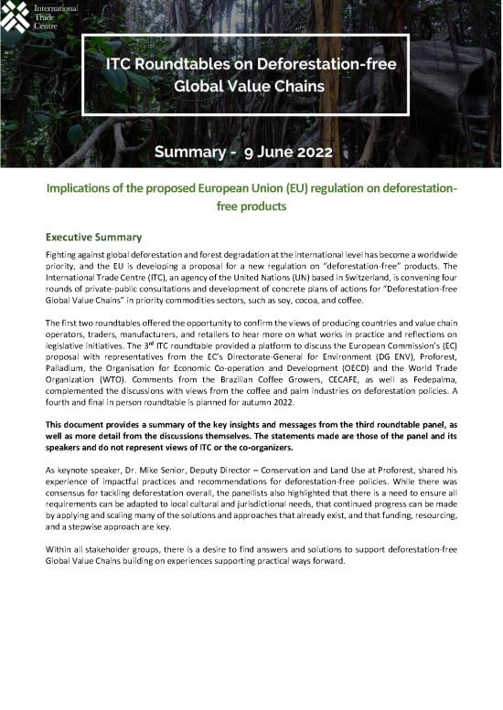 picture1_Forest Pdf 159470 | 9 June 2022 3rd Itc Roundtable On Deforestation Summary