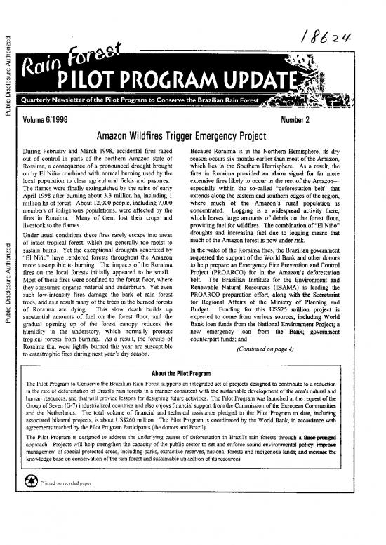 picture_Forest Pdf 159333 | Amazon Wildfires Trigger Emergency Project