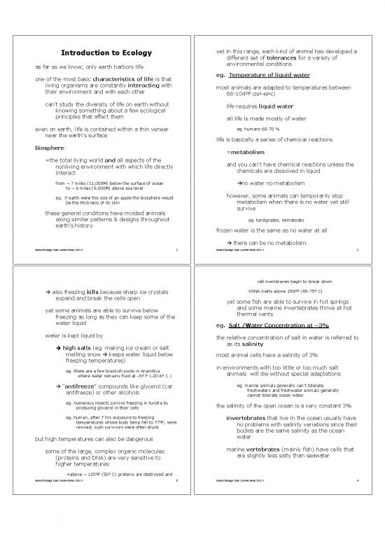 picture Ecology Pdf 160438 | Animal Ecology
