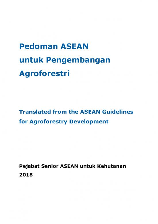 picture_Forestry Book Pdf 158983 | Bahasa Indonesia Asean Guidelines For Agroforestry Development 2022