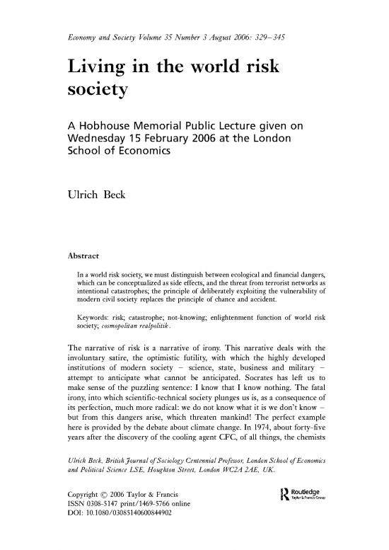 picture1_Society Pdf 159700 | Beck  Worldrisk
