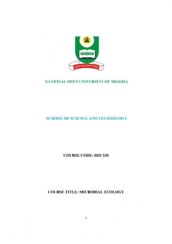 picture Ecology Pdf 160774 | Bio320 0