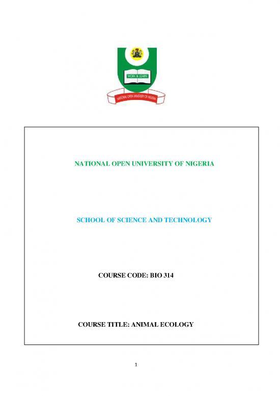 picture Ecology Pdf 160773 | Bio 313 Animal Ecology Corrected 0